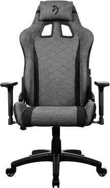 Karrige gaming Avanti Ash Gray Ergonomic, 3D armrests, deri 120 kg, gri
