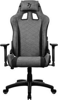 Karrige gaming Avanti Ash Gray Ergonomic, 3D armrests, deri 120 kg, gri