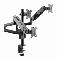 Mbajtëse tavoline për tre monitorë Gembird MA-DA3-01, 17-27", 7kg, e zezë