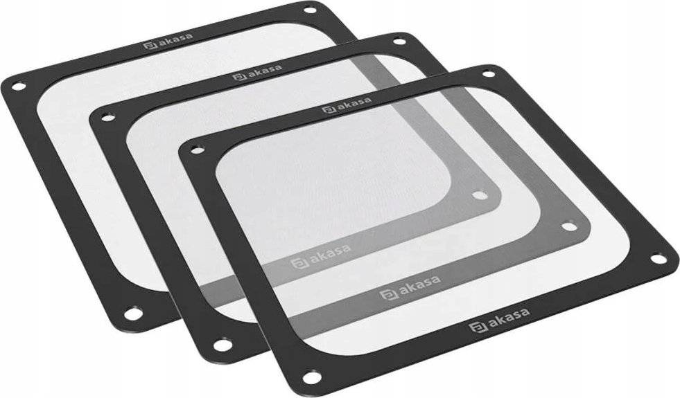 Filtër magnetik ventilatori PC Akasa, 140mm, i zi