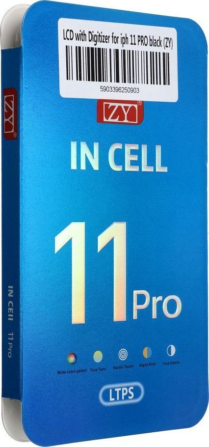 Ekran zëvendësues për telefon Apple iPhone 11 Pro, touch screen, 5.8", i zi
