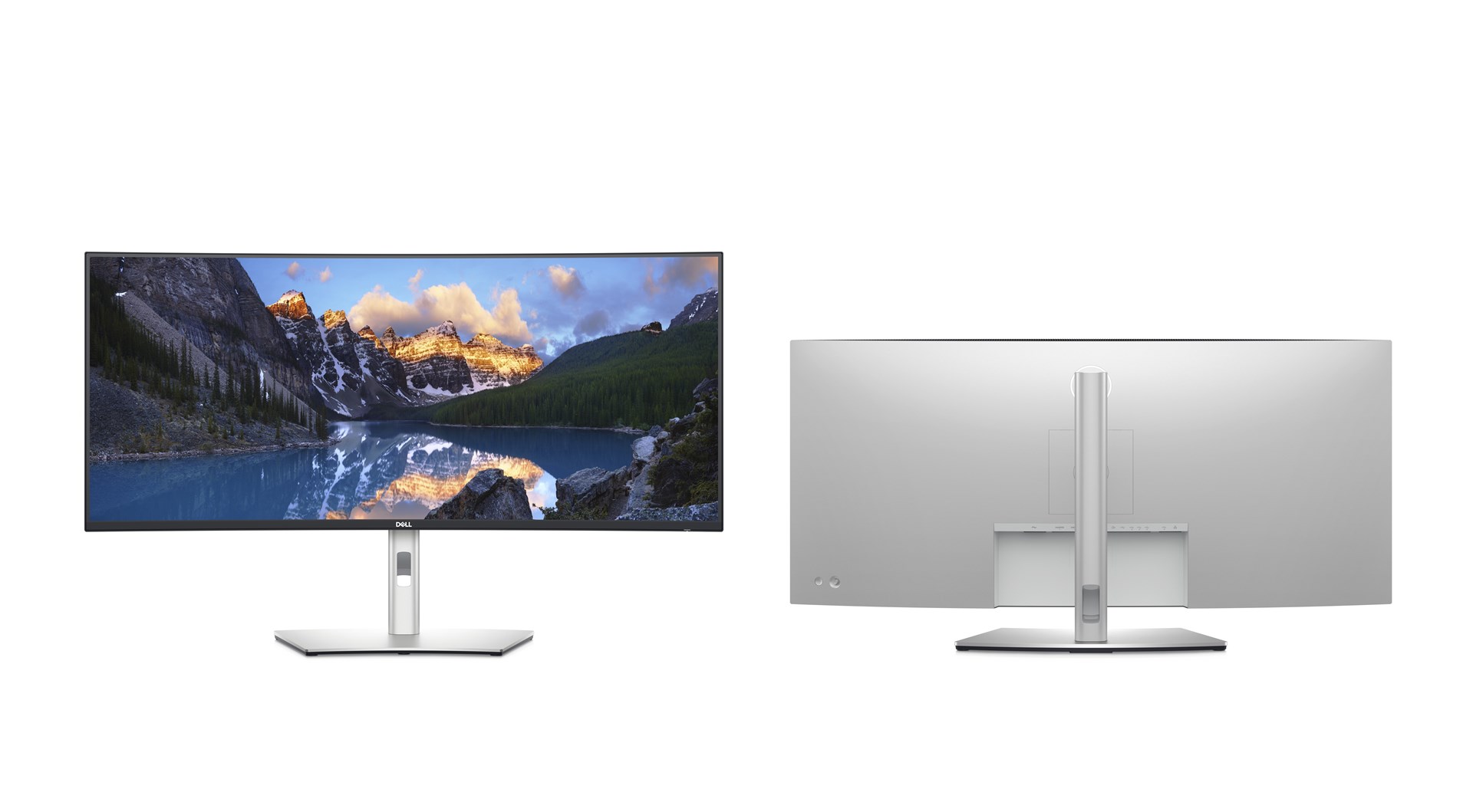 Монитор DELL UltraSharp U3824DW, 37.5\", WQHD+, 8ms, сребрен