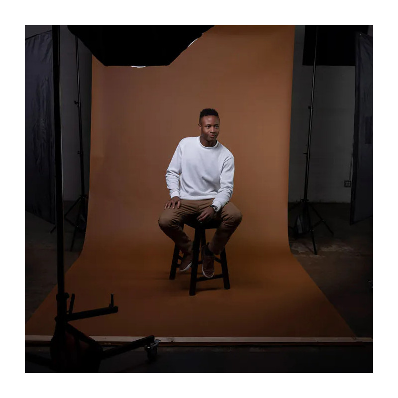 Backdrop Paper 2.72x11m Dark Brown