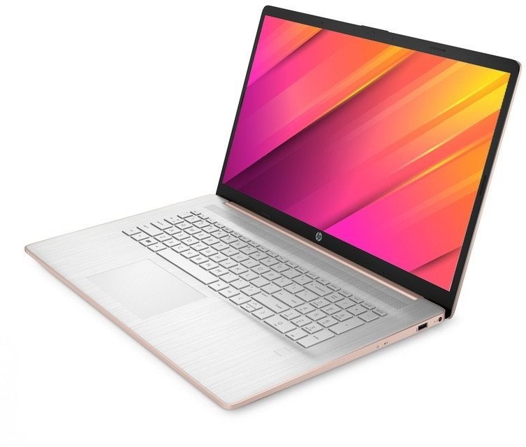Laptop HP 17t-cn300, Intel Core i5-1334U, 17.3", 8GB RAM, 256GB SSD, rozë