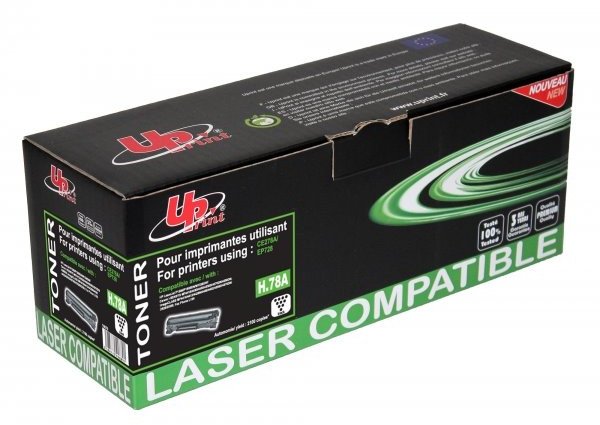 Toneri UPRINT HL1566UP, 2100 faqe, kompatibil me HP CE278A CRG728, i zi