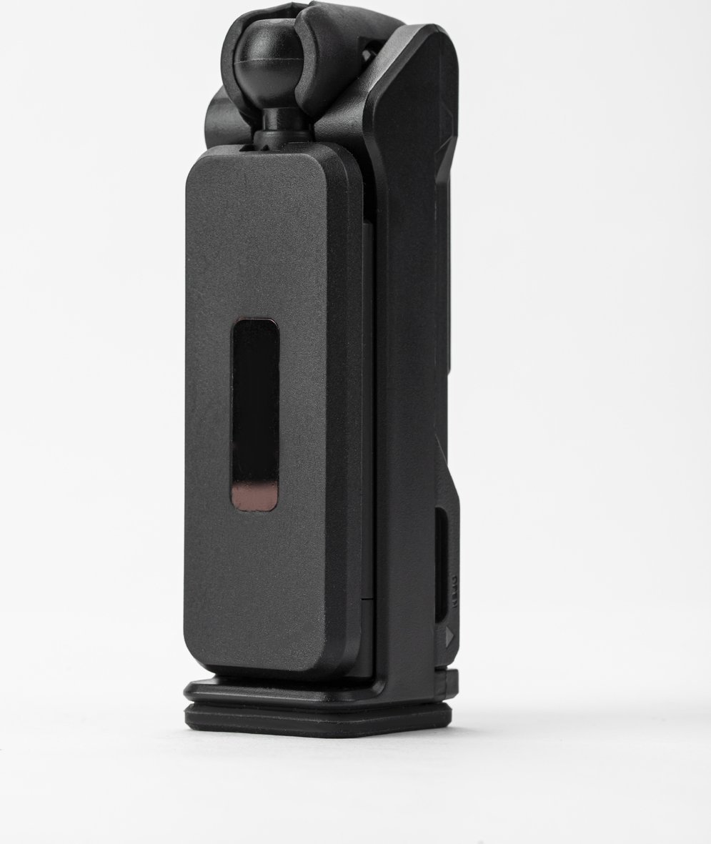 Trekëmbësh mini për telefon FireFly MTT S3C, kapëse deri 4 cm, kokë 360°, i zi