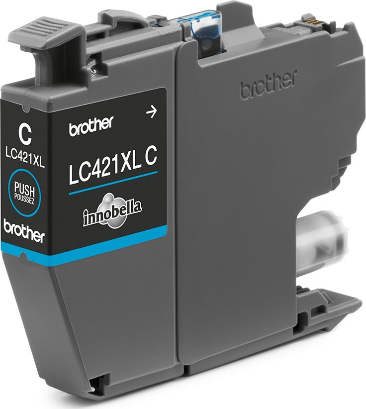 Kasetë boje Brother LC-421XLBK, XL, për DCP-J1050DW DCP-J1140DW MFC-J1010DW, e zezë