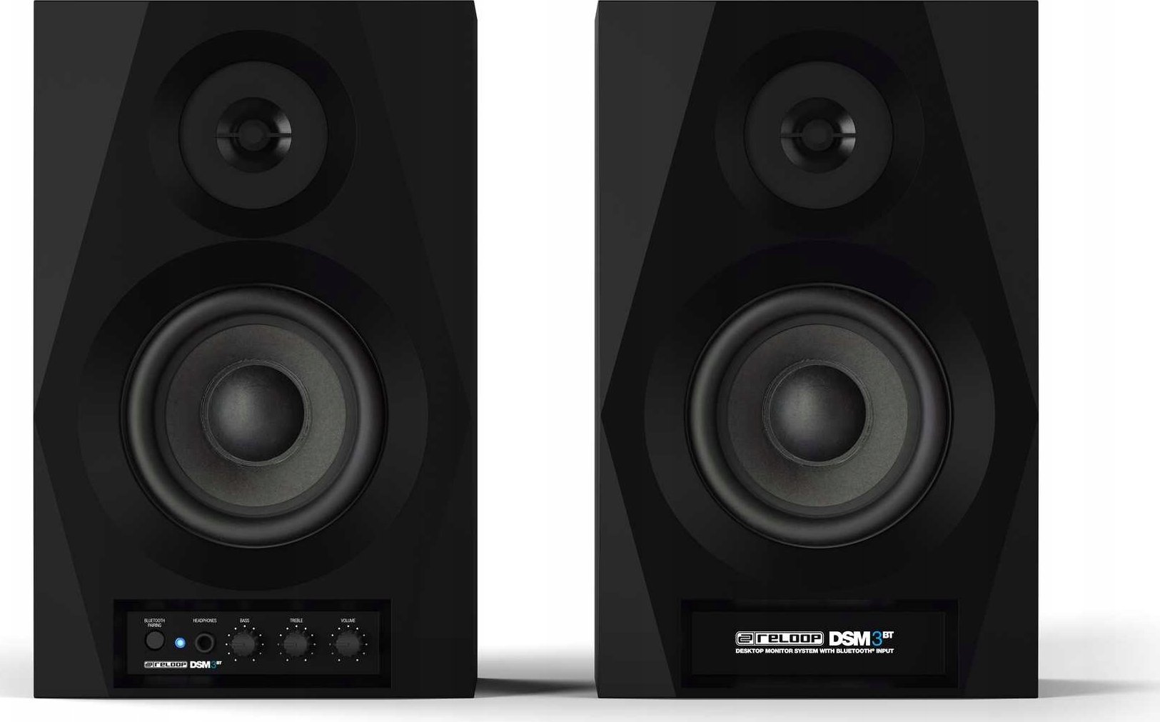 Kaltoparlant monitori Reloop DSM-3-BT, me Bluetooth, i zi