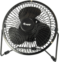 Ventilator tavoline Equip 245420, me llamela, USB, plastik, i zi