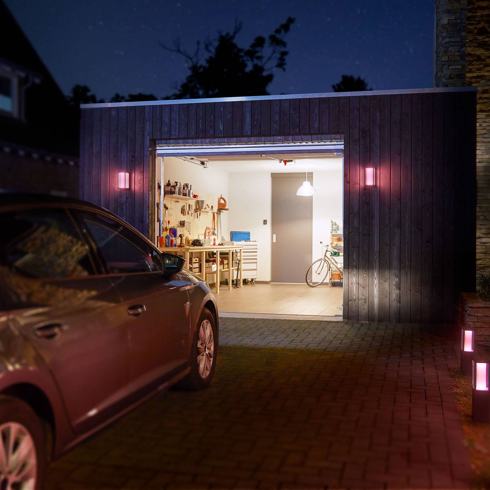 Llambë inteligjente Philips Hue 871951434332000, LED 1600 lm 100W, E27, dritë e ngrohtë