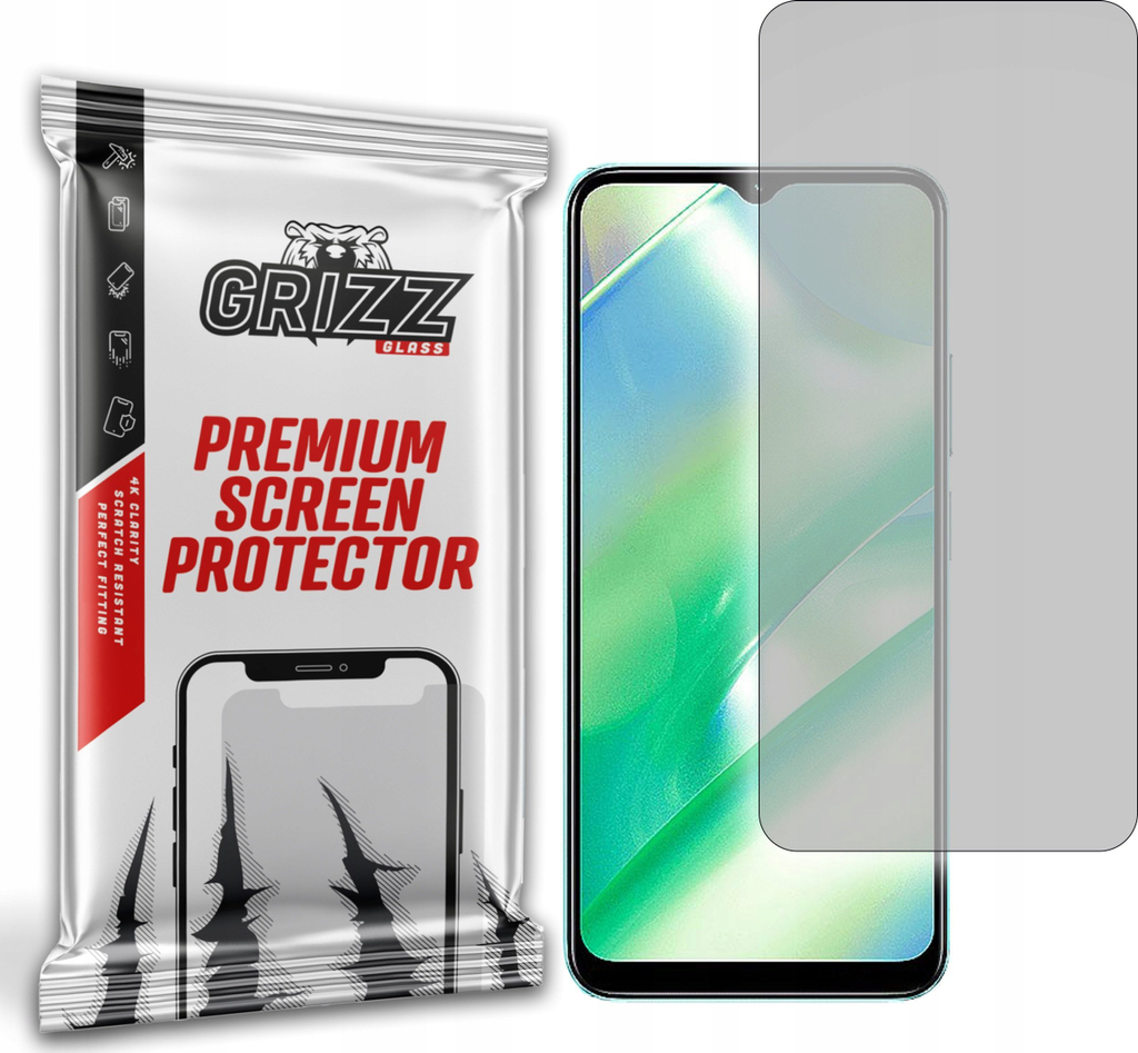 Folje mbrojtëse matte GrizzGlass Matte Film, për Realme C33, transparente