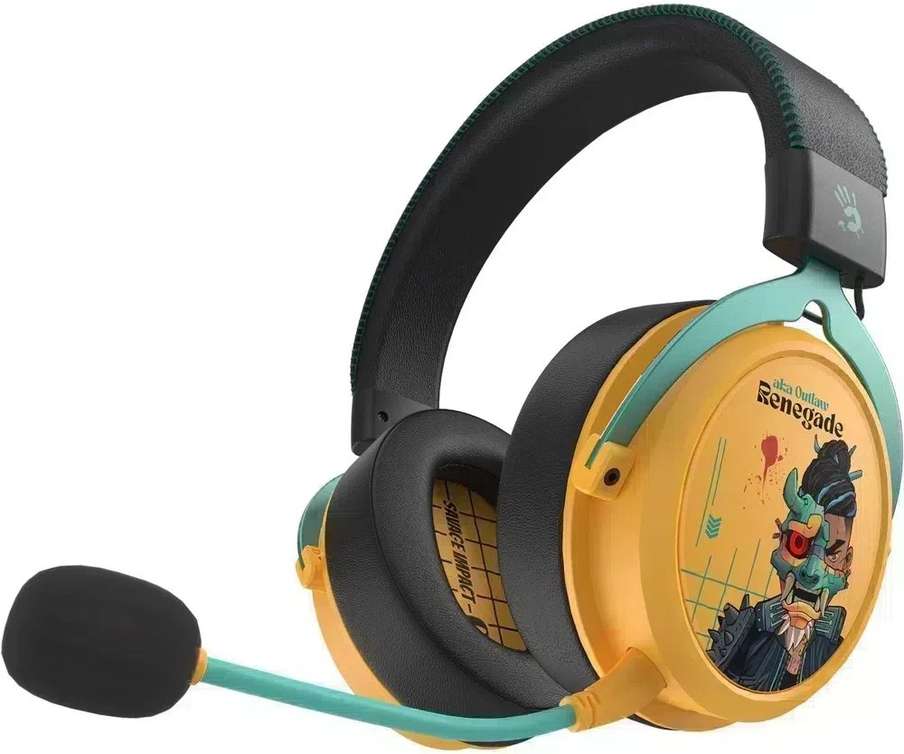 Kufje gaming Bloody MR595 Renegade, pa kabllo, 50mm, Sunset