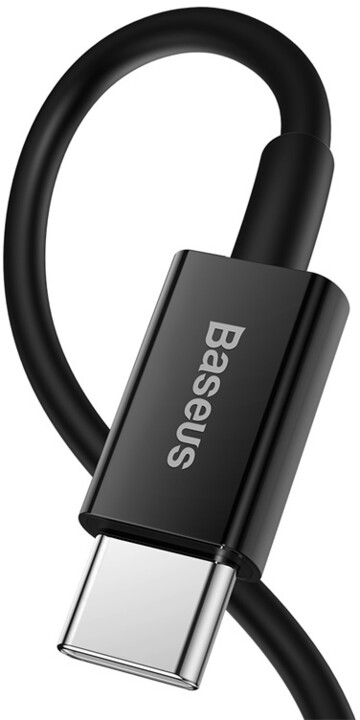 Kabllo BASEUS Superior Series USB-C - Lightning, 20W, 2m, e zezë