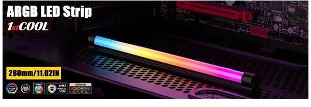 Shirit LED 1stCOOL AURA EVO ARGB, SATA, 28 cm, i zi