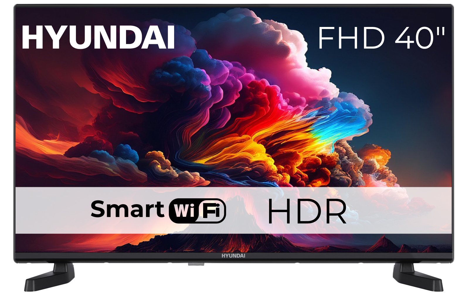 Televizor Hyundai FLM40TS349 Smart, 40", Full HD, i zi