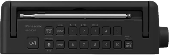 Радио Panasonic RF-D30BTEG-K, црно