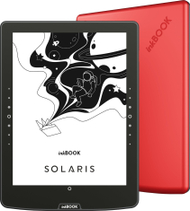 Електронски читач Inkbook Solaris, екран 7.8\", црвен