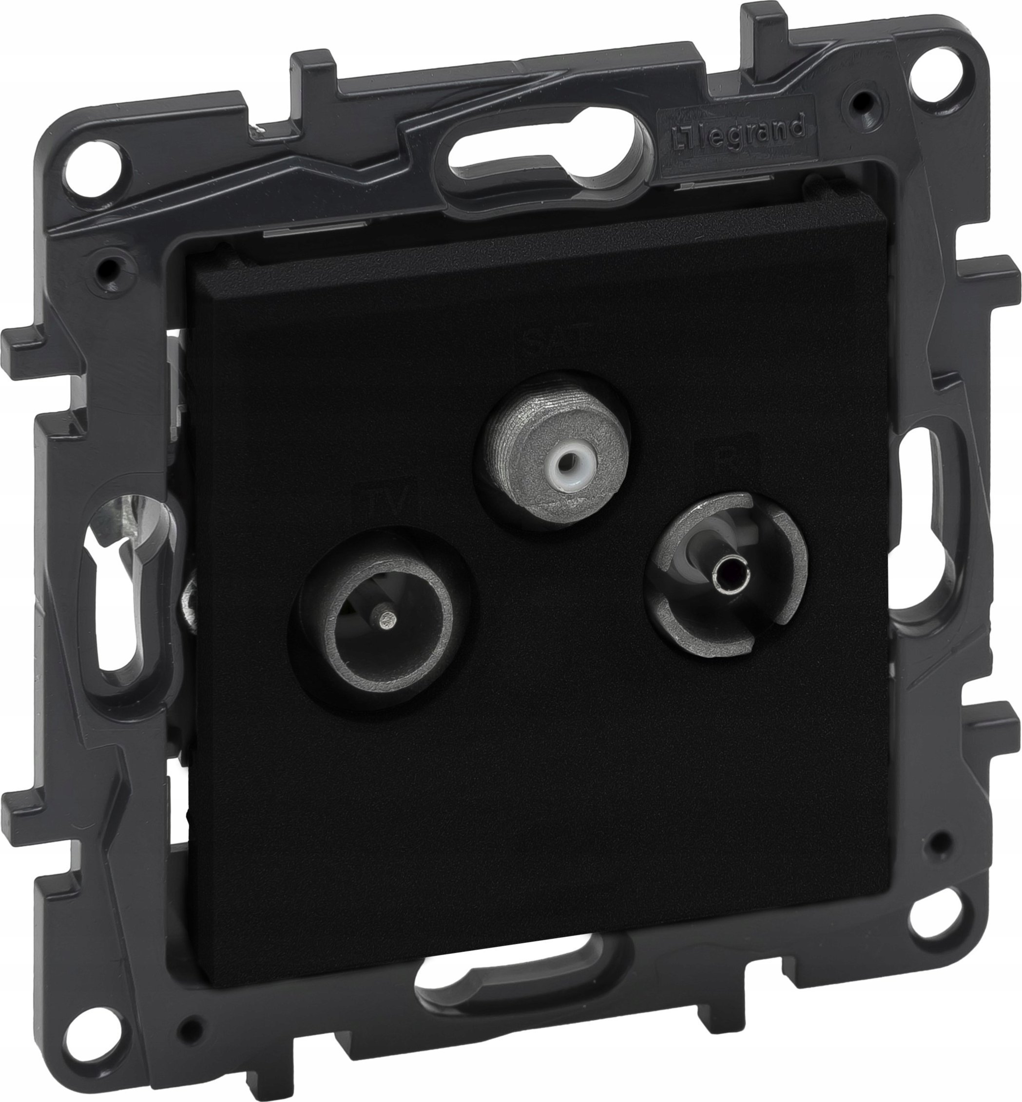 Prizë TV R SAT Legrand Niloe Step 10 dB, terminale, e zezë