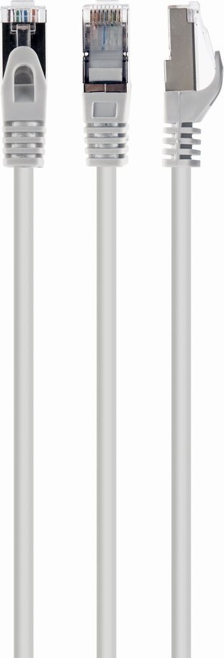 Kabllo rrjeti Gembird PP6A-LSZHCU-W-1M, 1m, Cat.6A S/FTP LSZH, e bardhë