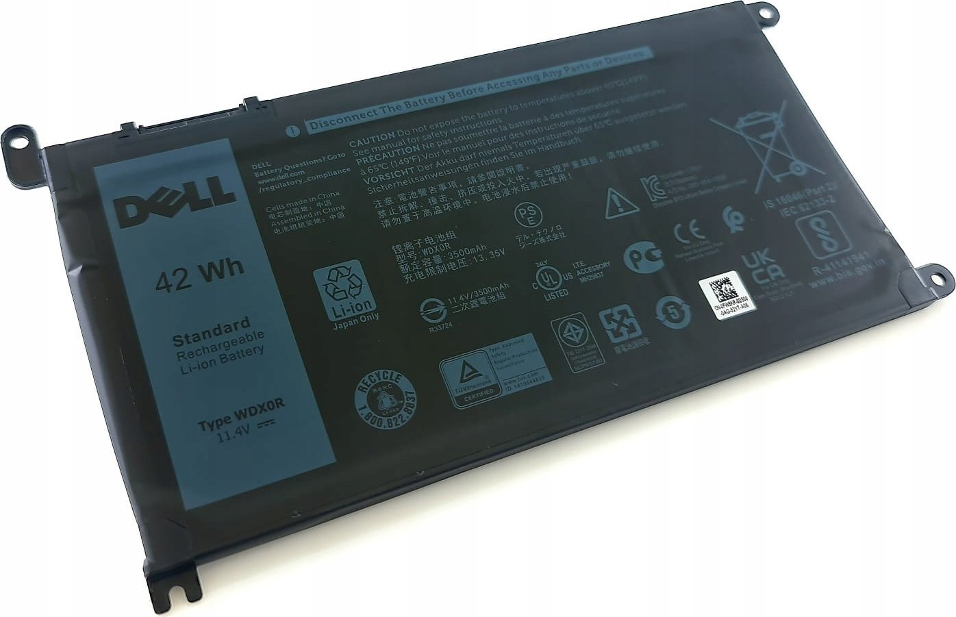 Bateri zëvendësuese Origin Storage, 11.4V, 3684mAh, e zezë