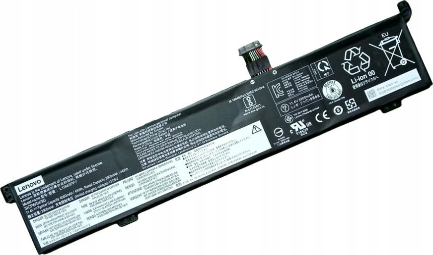 Bateri laptopi Lenovo 5B10W89843, 3 cell, lithium ion, e zezë