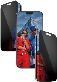 Заштита за екран PanzerGlass 2 Way Privacy за iPhone 17 Pro Max, Ultra Wide Fit, со EasyAligner, проѕирна