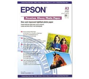 Letër fotografike EpsonPremium Glossy Photo Paper, A3, 20 fletë