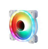 Вентилатор за компјутер Gelid Solutions Stella Infinity, 120mm, ARGB, бел