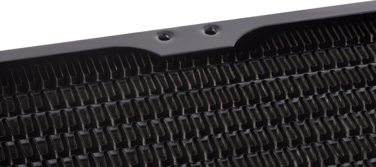 Radiator uji Alphacool NexXxoS UT60 Full Copper Dual Flow 360mm, për ftohje liquide PC, i zi