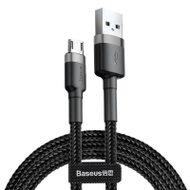 Kabllo Baseus, USB / Micro USB, 1 m, e zezë