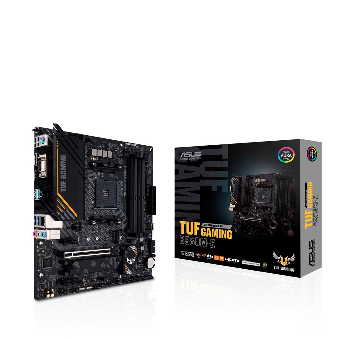 Pllakë amë ASUS TUF Gaming B550M-E AMD B550 Socket AM4 micro ATX