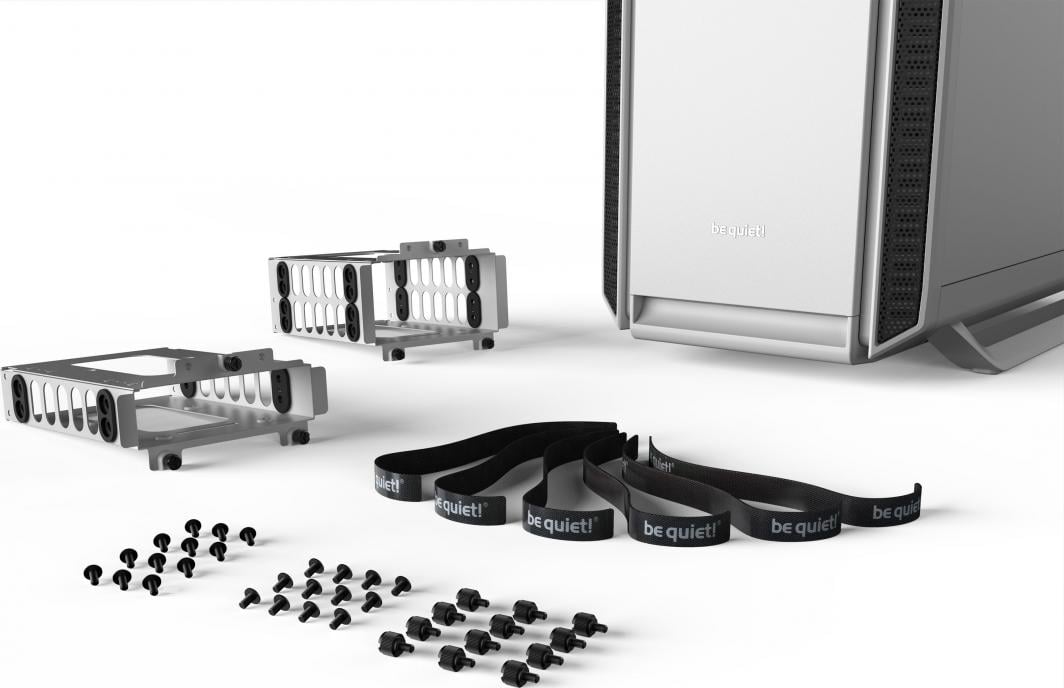 Kasë kompjuteri Silent Base 802 Window, e bardhë