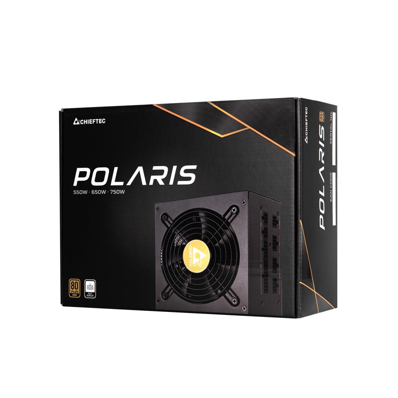 Furnizues me energji Chieftec Polaris, 650W, 80 PLUS Gold, PS/2, i zi