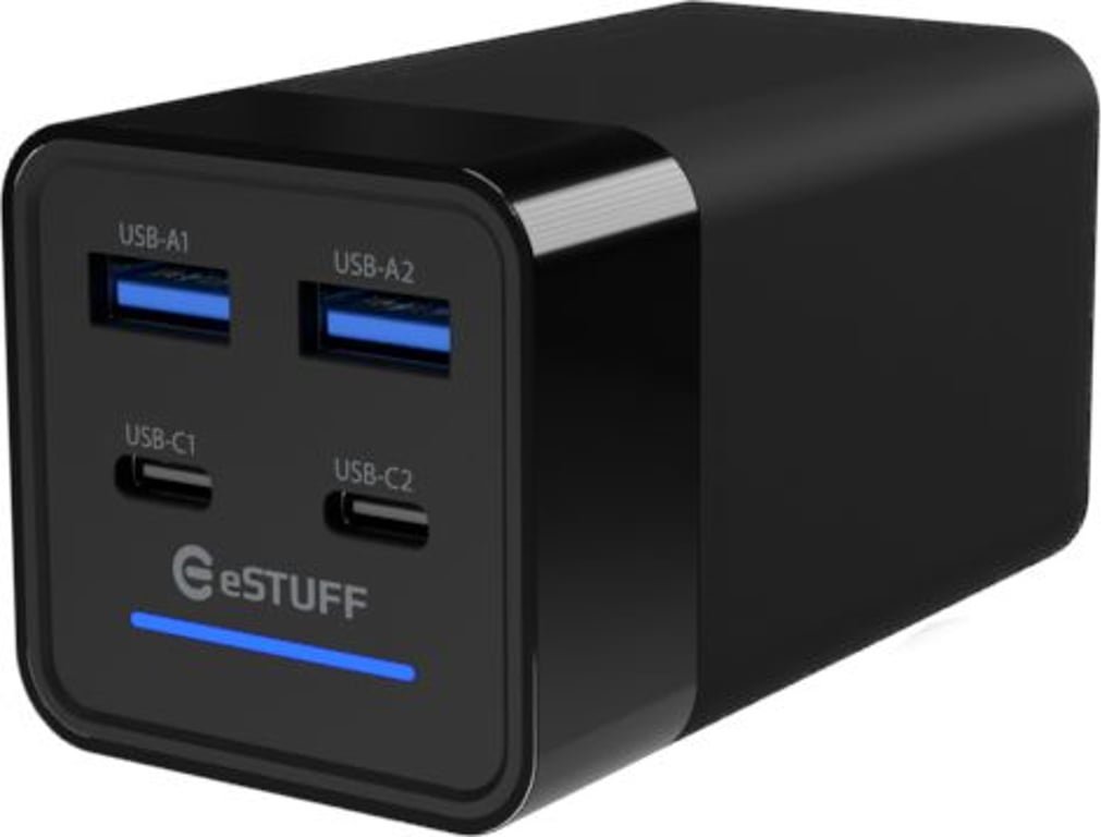Karikues universal eSTUFF ES635201, 120W, 4 porta PD GaN, i zi