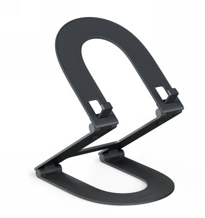 Qëndrim tableti TwelveSouth Curve Mini, i palosshëm, me silikon kundër rrëshqitjes, gri