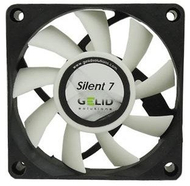 Вентилатор за куќиште GELID Solutions Silent 7 FN-SX07-22, 70mm, 2200 RPM, црн