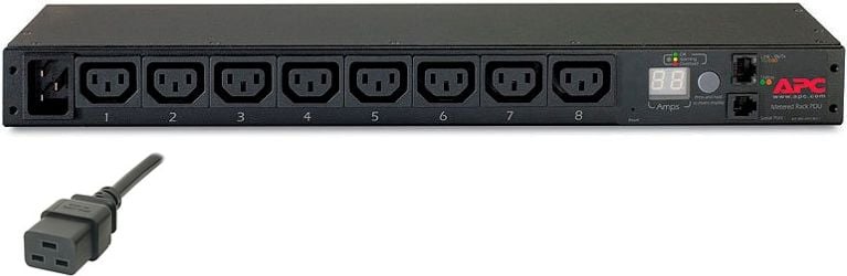 Power strip rack APC AP7821B, 8x C13, 16A, i zi