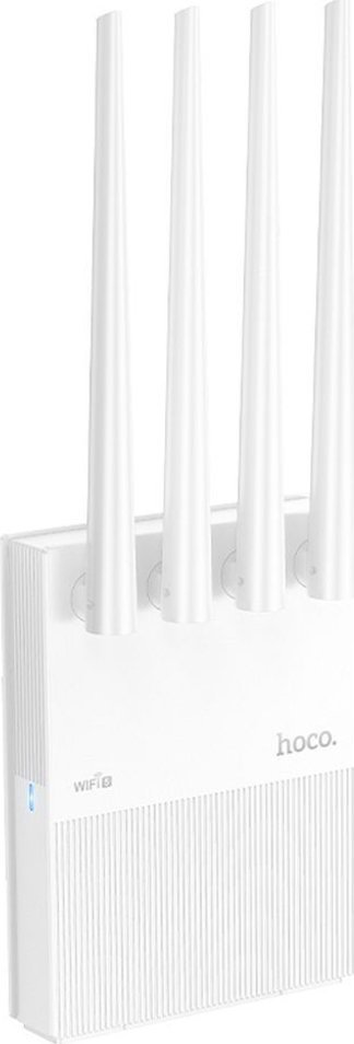 Ruteri Hoco HI31, WiFi 5 Dual Band, 4 antena, i bardhë