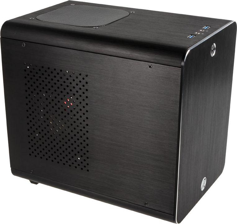 Kasë Raijintek Metis Plus, e zezë, Micro Tower