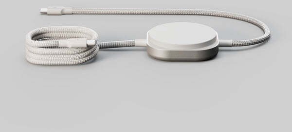 Кабел за полнење Zens USB C Pro 2, USB C во USB C, 1.5 m, сребрена