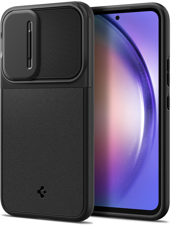 Mbrojtëse Spigen Optik Armor për Samsung Galaxy A54 5G, e zezë