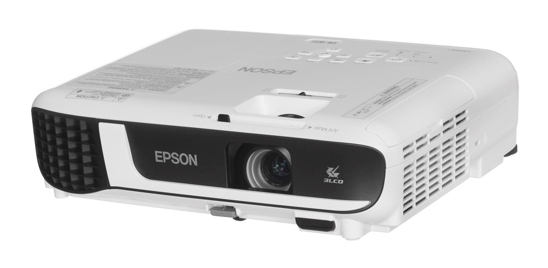 Projektor EPSON EB-W51, WXGA, 4000 Lumens, i bardhë