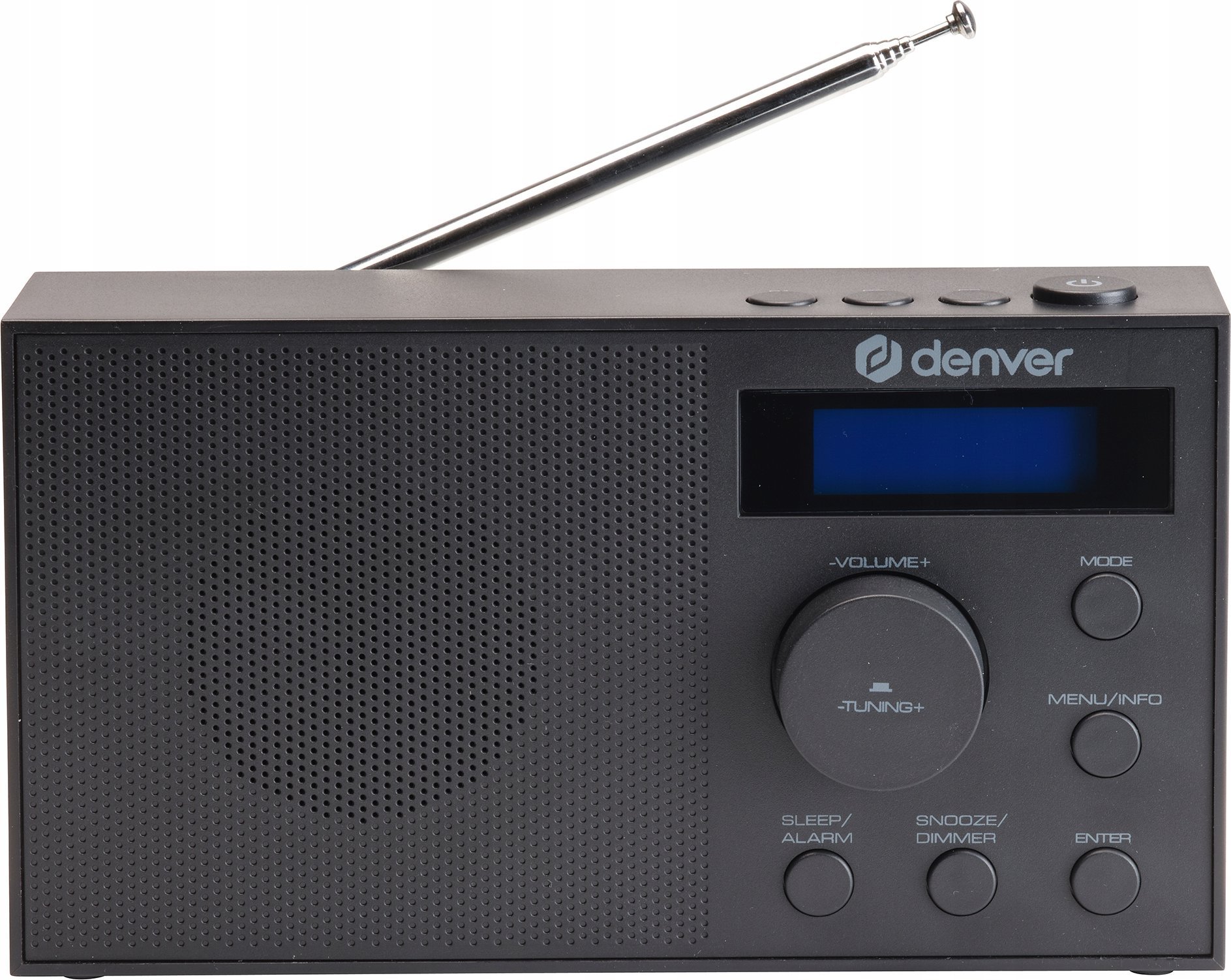 Radio tavoline Denver DAB-51B, DAB+, FM, USB, e zezë