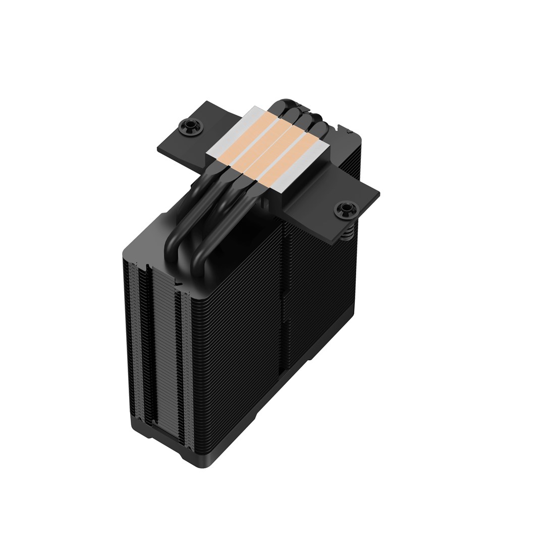 Ftohës CPU Deepcool AG400 DIGITAL PLUS, 120mm, ARGB, i zi