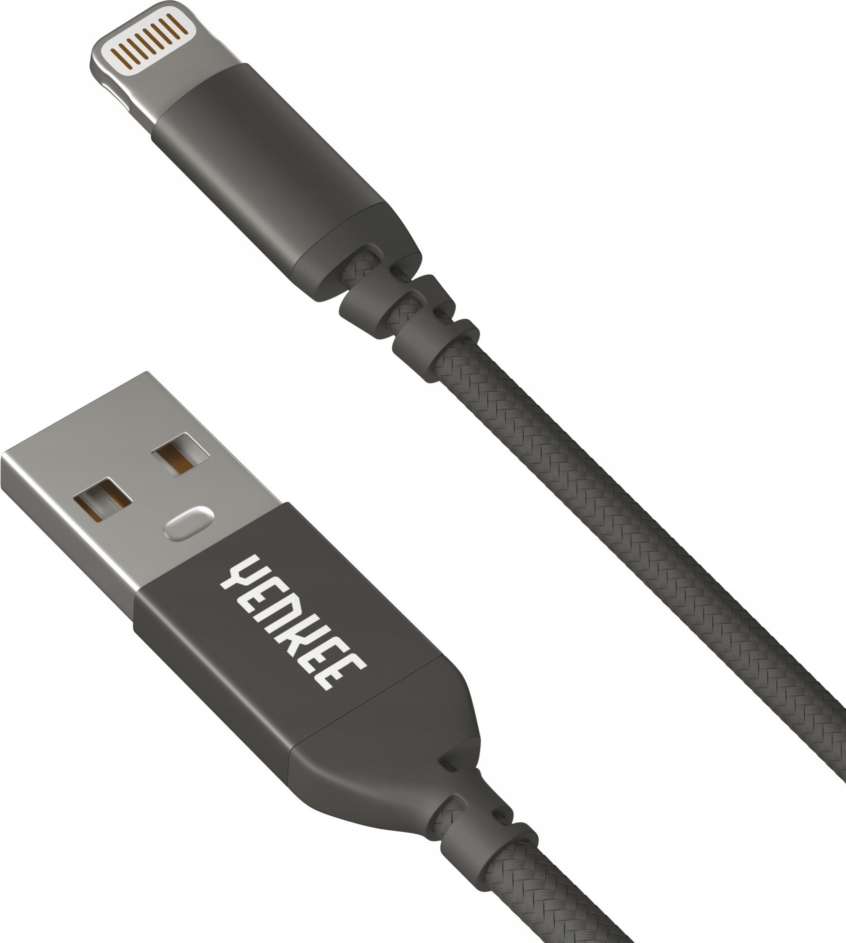 USB кабел Lightning YENKEE YCU 611 BK, 1m, црн