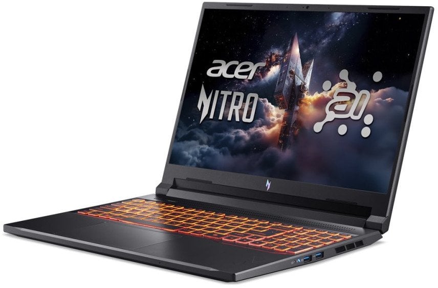 Лаптоп за гејминг Acer Nitro V 16 ANV16-42-R1PE, 16\" FHD IPS, Ryzen 5, RTX 5050, 16GB RAM, 512GB SSD, црн