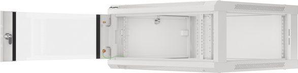 Lanberg WF01-6604-10S Ѕиден Rack Кабинет 19", 4U, Сив