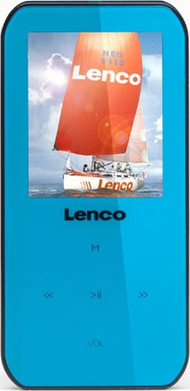 MP4 player Lenco XEMIO-655, 4GB, i kaltër