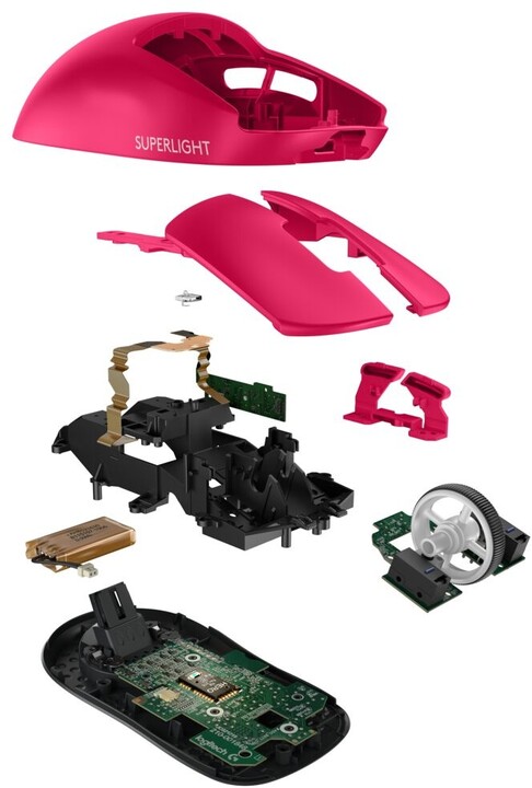 [OUTLET] Maus Logitech G Pro X Superlight, rozë	