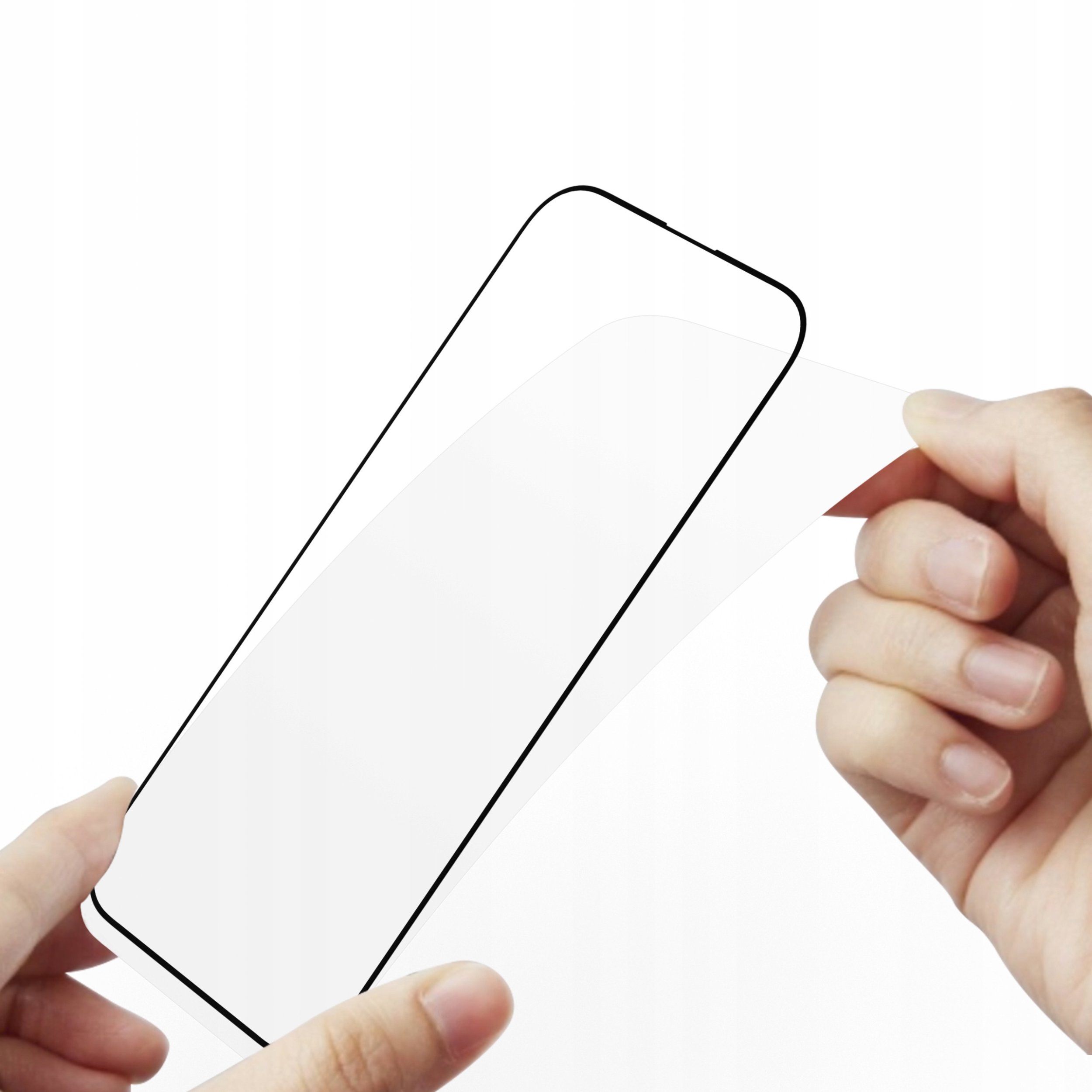 Xham mbrojtës Spigen Tech-Protect Glass Fit Plus, Motorola Edge 50 Neo 60 Neo, 0.3mm, paketë 2 copë, i zi